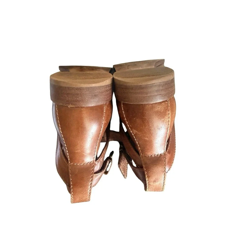 Madewell The Hollis Boots Booties English Saddle Leather Equestrian SZ 9.5
